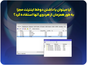 آیا میتوان با داشتن دوخط اینترنت مجزا ترافیک های آنها را هم جدا کرد؟