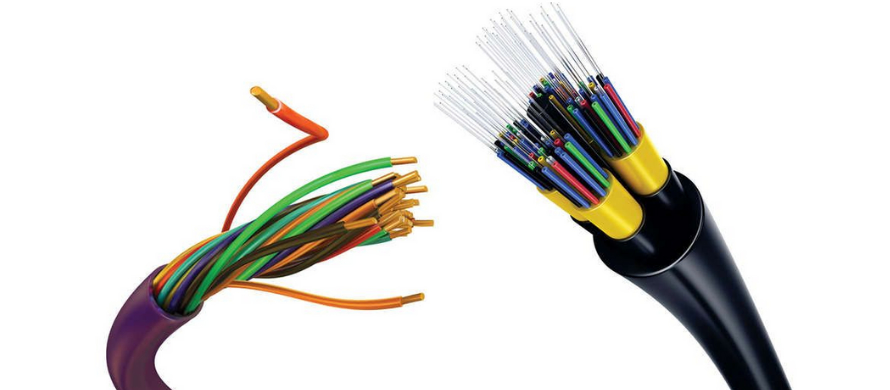 تفاوت فیبر نوری با کابل شبکه