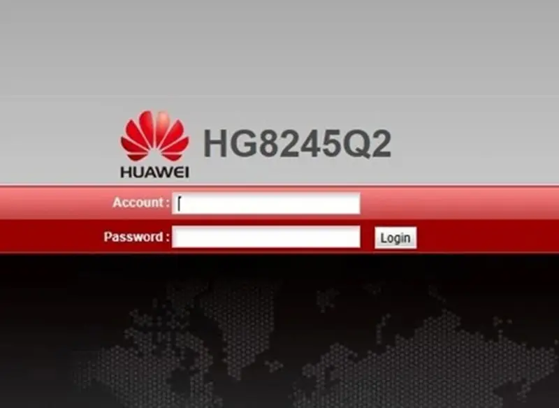 تنظیم مودم فیبر نوری هواوی مدل hg8245q2